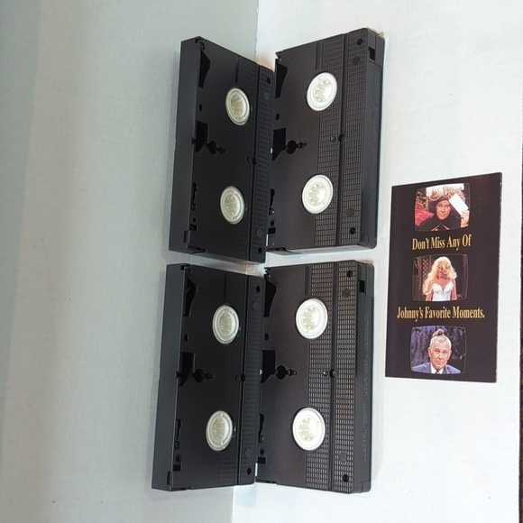 Buena Vista The Johnny Carson Collection VHS Box Set of 4 Tapes - Picture 14 of 14